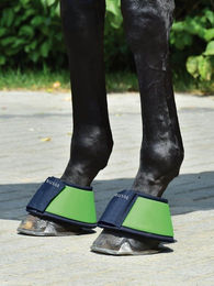 Busse Hufglocken Soft Grass aus synthetischem Kautschuk Navy Blau Größe M – Bild 1 von 5
