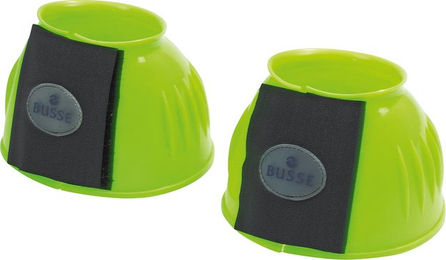 Busse Hufglocken STURDY aus Kunststoff in Weiß und Grün Größe L – Bild 1 von 2