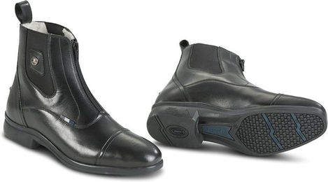 Busse Jodhpur-Stiefelette Antony aus reiner Wolle Schwarz Größe 39 – Bild 1 von 1
