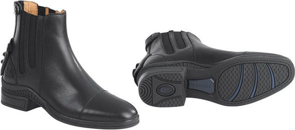 Produktbild von Busse Jodhpur Stiefelette LILLE Reitstiefel aus Leder in Braun oder Schwarz Größe 39