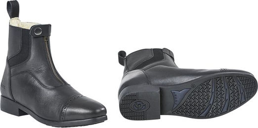 Busse Jodhpur Stiefelette Reitstiefel aus Leder Winter Schwarz Größe 42 – Bild 1 von 1