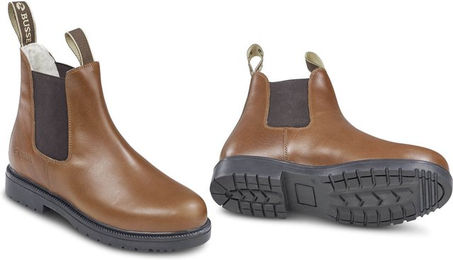 Busse Jodhpur Stiefeletten Damen Pure Wool aus Leder Braun Größe 41 – Bild 1 von 1