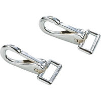 Produktbild von Busse Karabinerhaken Decken 2er-Set Silber aus Metall