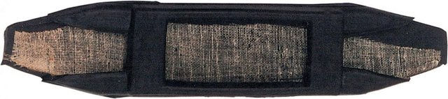 Busse Kinnkettenunterlage aus Gummi Schwarz - 1 Stk. – Bild 1 von 2