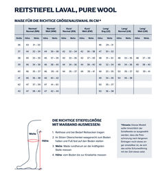 Busse Laval Pure Wool Winterreitstiefel Schwarz Größe 41 – Bild 1 von 2