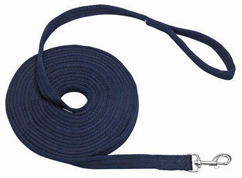 Busse Longe Soft Longierleine aus Polyester mit Drehwirbel in Navy Blau 8m - 8 m – Bild 1 von 6