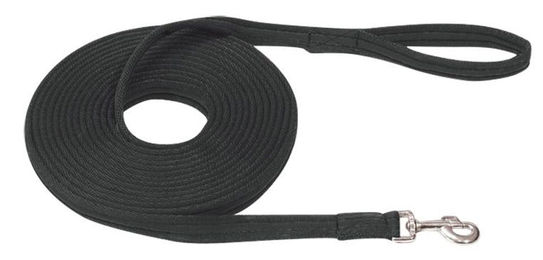 Busse Longe Soft Schwarz 8m Polyester mit Drehwirbel - 8 m – Bild 1 von 5