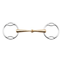 Produktbild von Busse Multi-Ring-Gebiss Wassertrense Kaugan-Shaped aus Edelstahl 13,5 cm