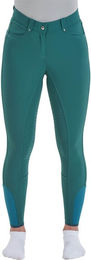 Busse Navia Reithose Damen Full-Grip Vollbesatz Teal Green Größe 42 – Bild 1 von 1