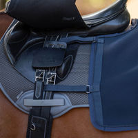 Produktbild von Busse Navy 145 Trainingsdecke 3D Air Pro Ausreitdecke Blau aus Polyester