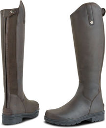 Busse Norwich Reitstiefel für Damen aus Leder und Wolle in Braun für den Winter – Bild 1 von 3