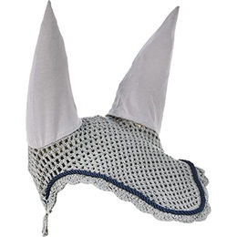 Busse Ohrenhaube Fashion Grau für Vollblut Pferde – Bild 1 von 1