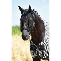 Produktbild von Busse Ohrenschutz Fly Protector für Warmblut Pferde in Schwarz aus Stoff