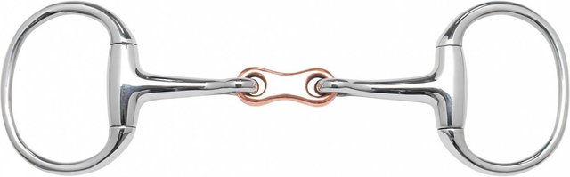 Busse Olivenkopfgebiss aus Edelstahl doppelt gebrochen 11,5 cm – Bild 1 von 1