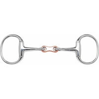 Produktbild von Busse Olivenkopfgebiss aus Edelstahl doppelt gebrochen 11,5 cm