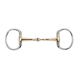 Produktbild von Busse Olivenkopfgebiss Kaugan Shaped 14 mm aus Edelstahl in Gold