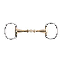 Produktbild von Busse Olivenkopfgebiss Kaugan Shaped aus Edelstahl doppelt gebrochen 16 mm