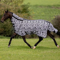 Produktbild von Busse Outdoor-Fliegendecke Comfort Flexi Zebra für Pferde Größe 155