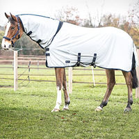 Produktbild von Busse Outdoor-Fliegendecke COMFORT PRO aus Polyester in Silber-Weiß