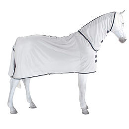 Busse Outdoor-Fliegendecke COMFORT PRO aus Polyester in Silber-Weiß – Bild 1 von 4