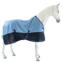 Busse Outdoordecke 3D Air Rain Pferdedecke aus Polyester in Eisblau Navy – Bild 1 von 6