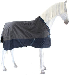 Busse Outdoordecke Active Pro 50 aus Nylon in Anthrazit und Navy – Bild 1 von 2