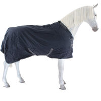 Produktbild von Busse Outdoordecke Flexible Pro 100 Pferdedecke aus Nylon in Navy Grau
