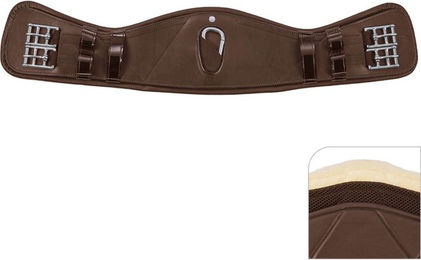 Busse Passage Line CS Dressursattelgurt aus Leder Braun 65 – Bild 1 von 1