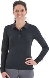 Busse Polo-Shirt Damen Deloran Tech Herbst Winter 2022 Schwarz XS – Bild 1 von 1