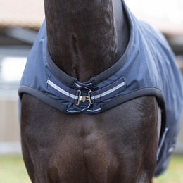 Busse Rain Comfort Bewegungsdecke für Pferde Blau – Bild 1 von 3