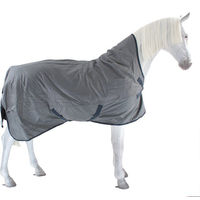 Produktbild von Busse Rain-Dear 100 Outdoordecke für Pferde in Grau Navy