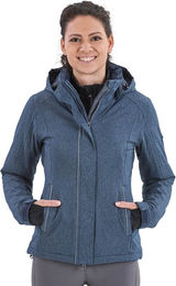 Busse Regenjacke Damen Jenalie HW 2022 Navy Melange XS waterproof mit 3D-Netzgewebe – Bild 1 von 1