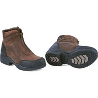 Produktbild von Busse Reit- und Stallschuh Zip It Wasserdichter Lederschuh Braun Größe 42