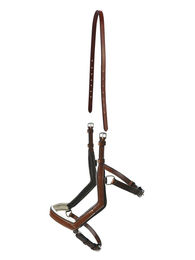 Produktbild von Busse Reithalfter Modena Hazel Leder für Warmblut in Beige und Braun