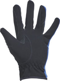 Busse Reithandschuhe BASIC aus Nylon in Grau oder Schwarz Größe L – Bild 1 von 3