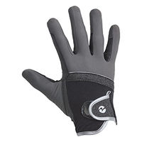 Produktbild von Busse Reithandschuhe Lia Grau Schwarz Synthetik XS