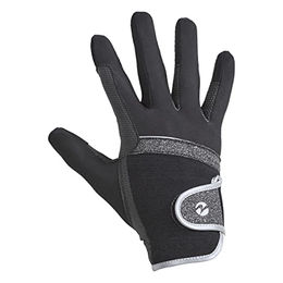 Busse Reithandschuhe Lia Schwarz XS aus Nylon/Polyester für ganzjähriges Reiten – Bild 1 von 3