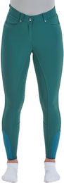 Busse Reithose Damen Full-Grip Vollbesatz Teal Green Größe 36 – Bild 1 von 1