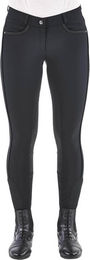 Busse Reithose Damen Nara Full-Grip Schwarz Softshell Größe 44 – Bild 1 von 1