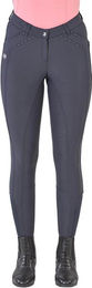 Busse Reithose Zaya Damen Full-Grip Vollbesatz Marine Blau Größe 42 – Bild 1 von 2