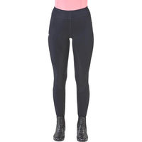 Produktbild von Busse Reitleggings Airy II Damen 3/4-Grip Reithose Schwarz Größe 34