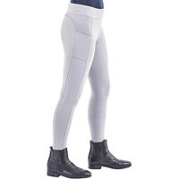 Produktbild von Busse Reitleggings Damen Full-Grip Grau Größe 38