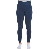 Produktbild von Busse Reitleggings Damen Nurmes-Winter II Full-Grip Marine Blau Größe 40