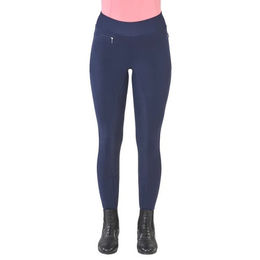 Busse Reitleggings Epic Fit Lace Damen Full-Grip Reithose Navy Größe 34 – Bild 1 von 1