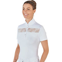 Produktbild von Busse Reitshirt Damen Kurzarm Amora Weiß S