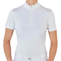 Produktbild von Busse Reitshirt Zamora Damen Kurzarm Weiß XL