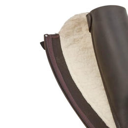 Produktbild von Busse Reitstiefel aus Leder in Braun Größe 41 für den Winter