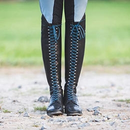 Busse Reitstiefel LAVAL aus Leder schwarz Größe 40 – Bild 1 von 5