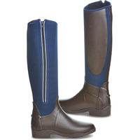 Produktbild von Busse Reitstiefel Mud-Boots Calgary Waterproof Neopren Braun/Navy Größe 39