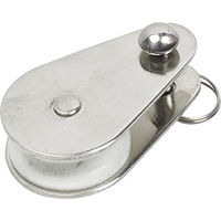 Produktbild von Busse Rolle für Doppellonge aus Edelstahl in Silber